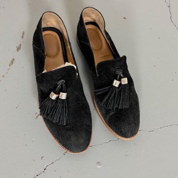Franco Sarto Women's Black Loafers - Picture 3 of 8